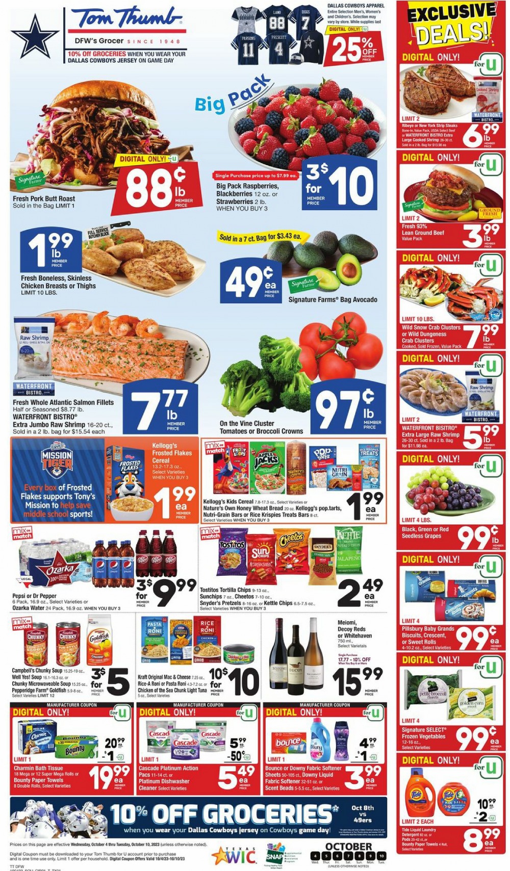 Tom Thumb Current weekly ad 10/12 - 10/18/2022 