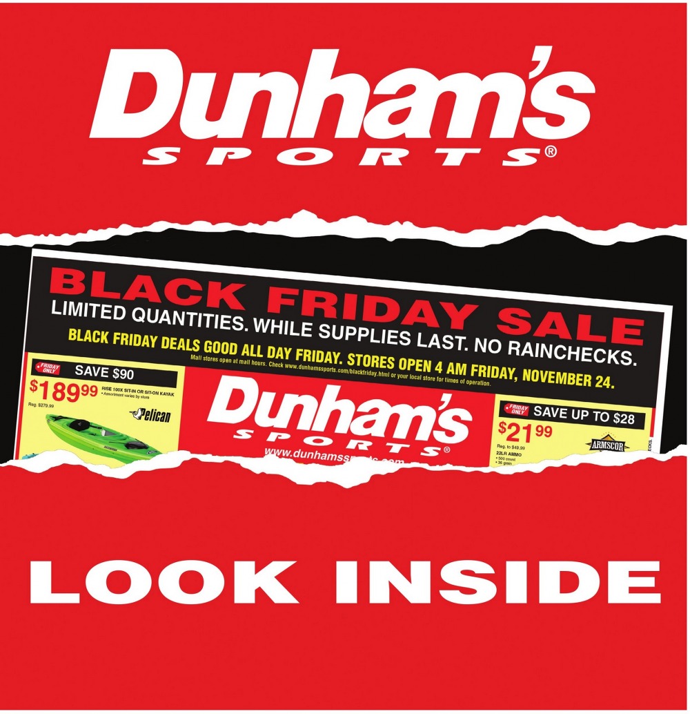 Dunham's Sports Black Friday Deals 2024