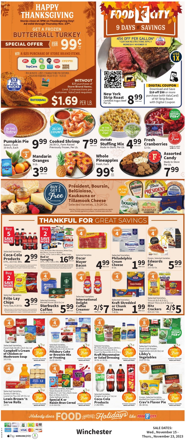 Food City Weekly Ad December 6 to December 12, 2023 1 – food city ad 1 1