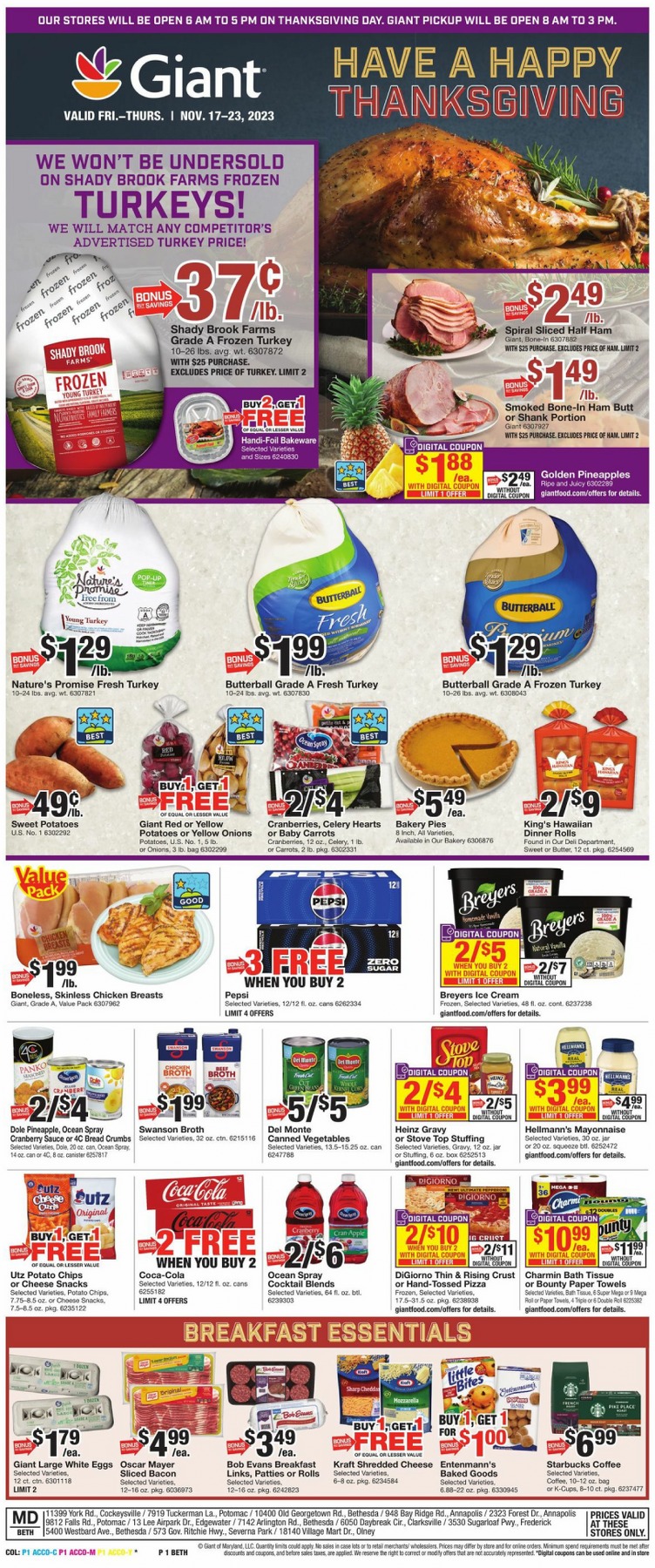 Giant Food Christmas Deals 2023 1 – giant food ad 1 1