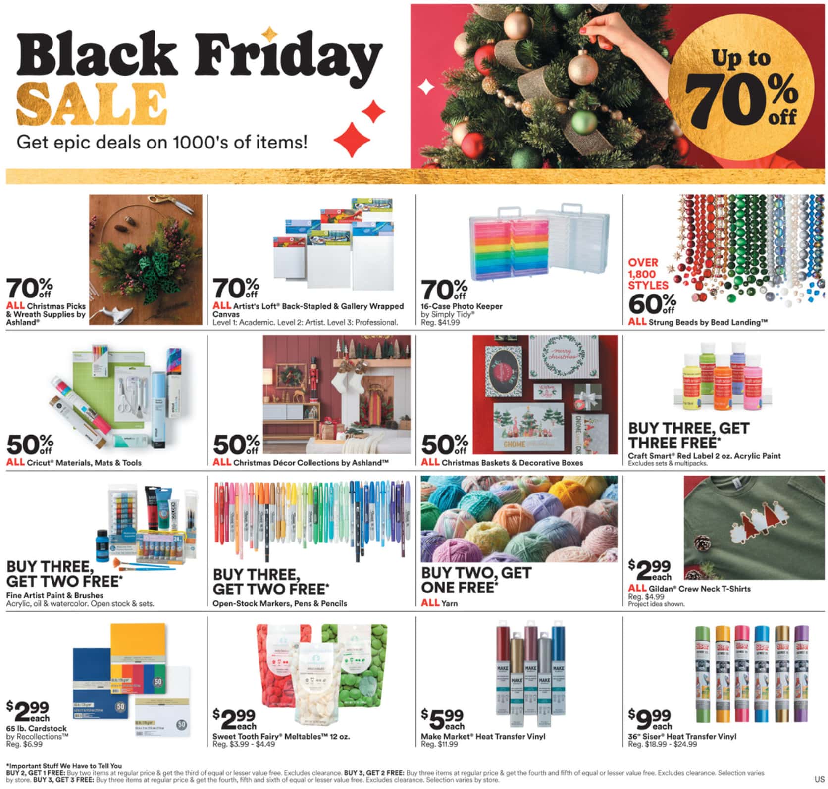 Michaels Weekly Ad December 3 to December 9, 2023 1 – michaels ad 1 2