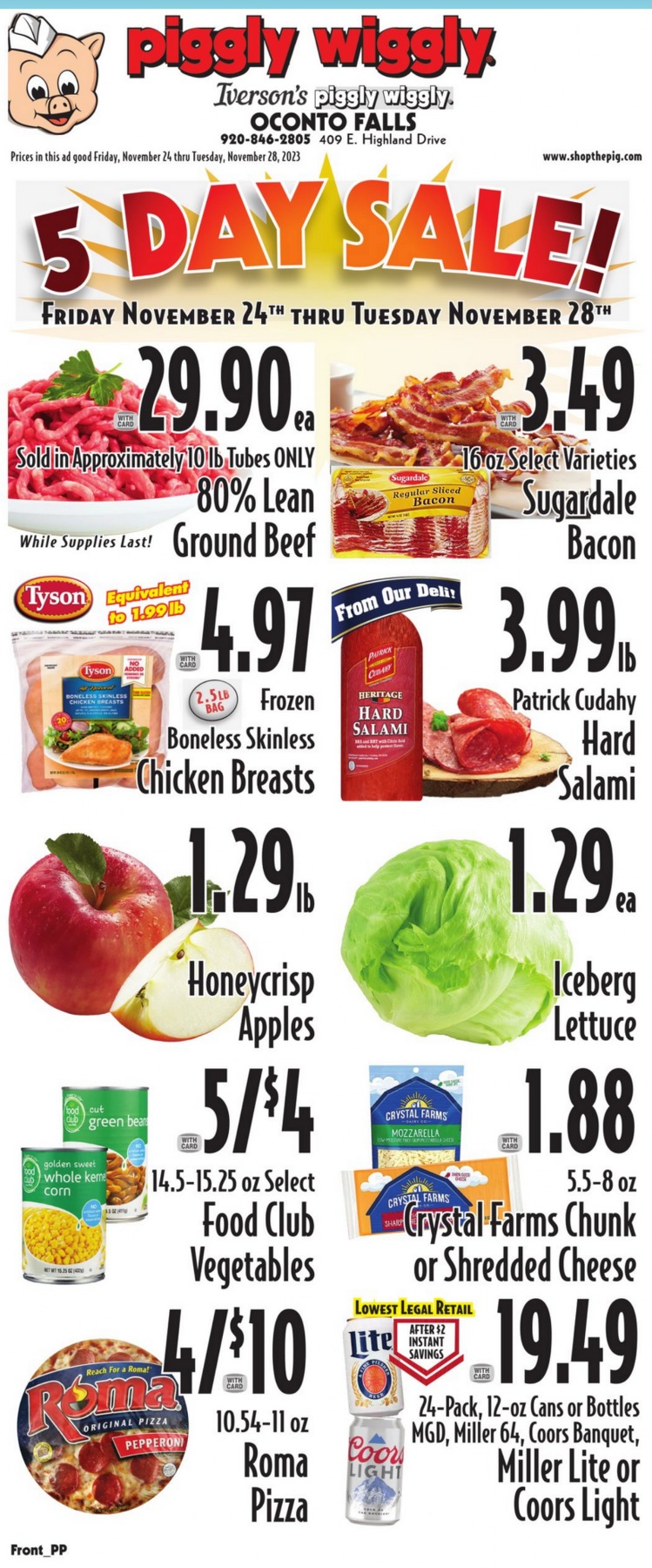 Piggly Wiggly Black Friday Deals 2024 1 – piggly wiggly ad 1 4
