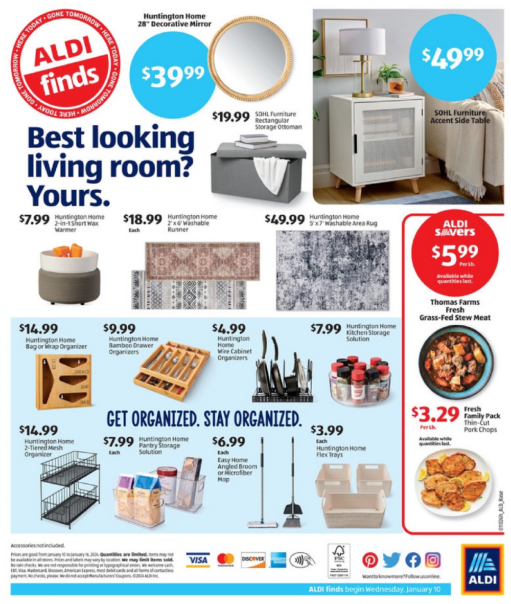 Aldi Weekly Ad January 10 to January 16, 2024 WeeklyAdFlyers