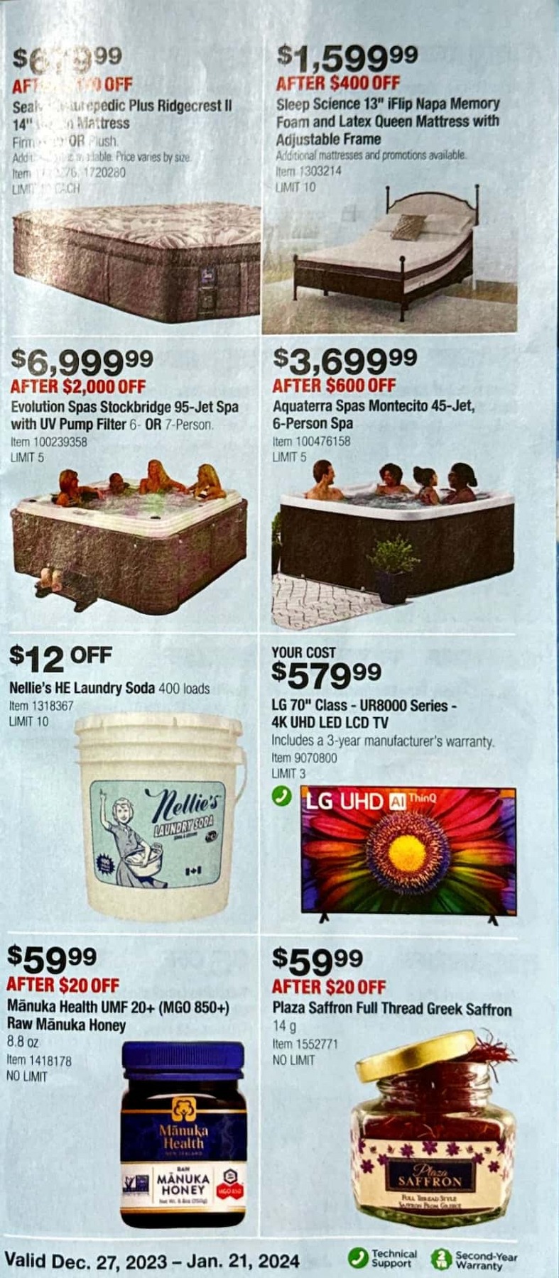 Costco Weekly Ad January 10 to January 21, 2024 & Next Week's Preview Ad