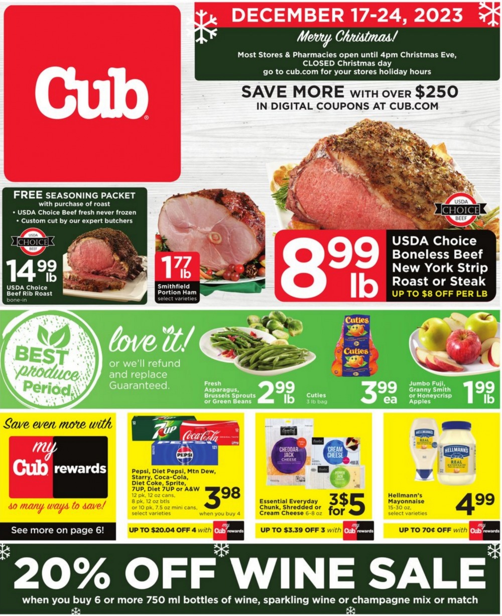 Cub Foods Christmas Deals 2023