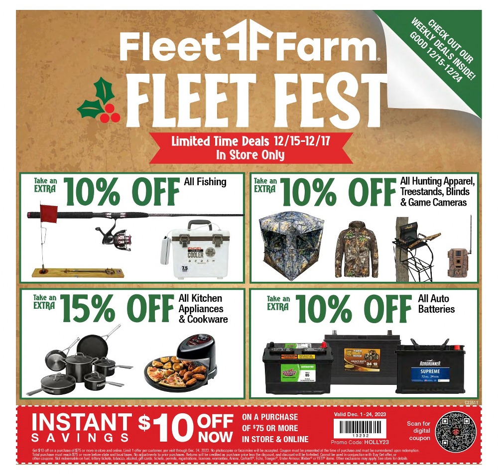 Fleet Farm Christmas Deals 2024