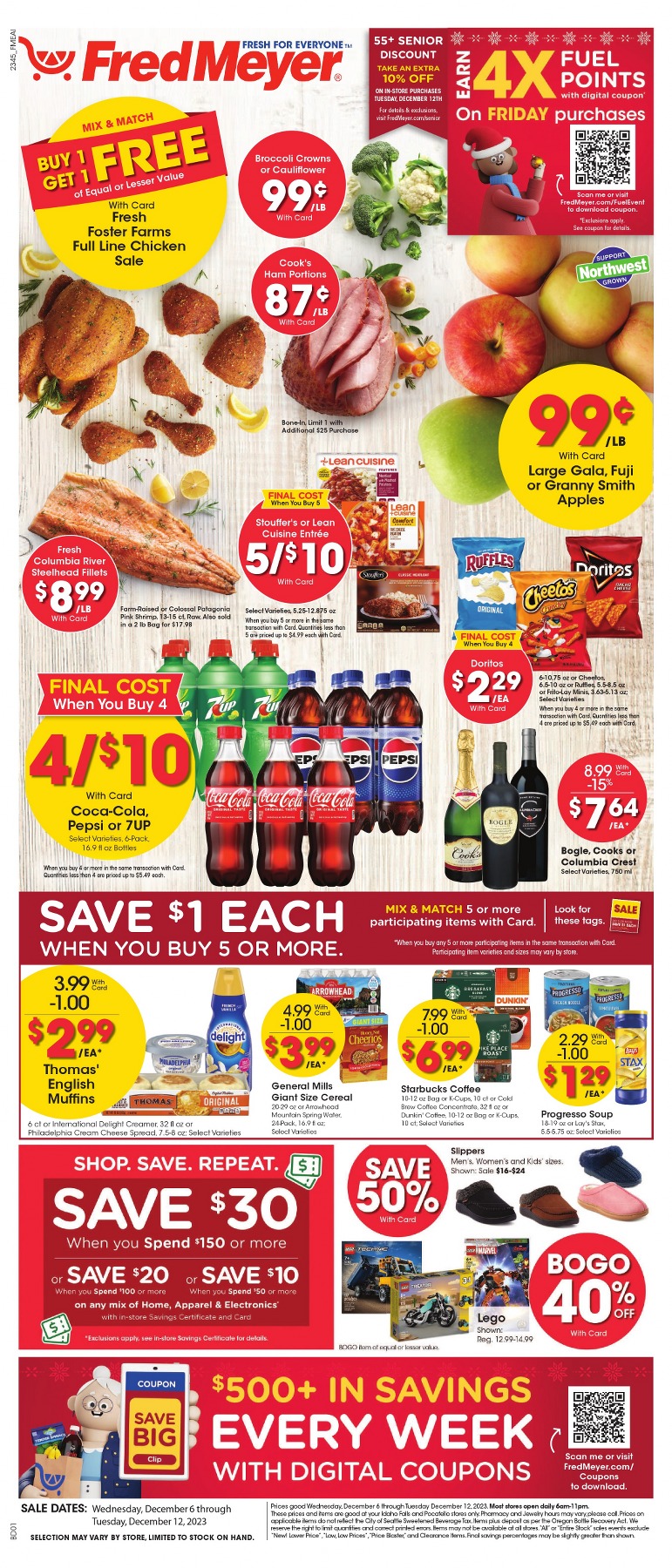Fred Meyer Weekly Ad December 6 to December 12, 2023 1 – fred meyer ad 1