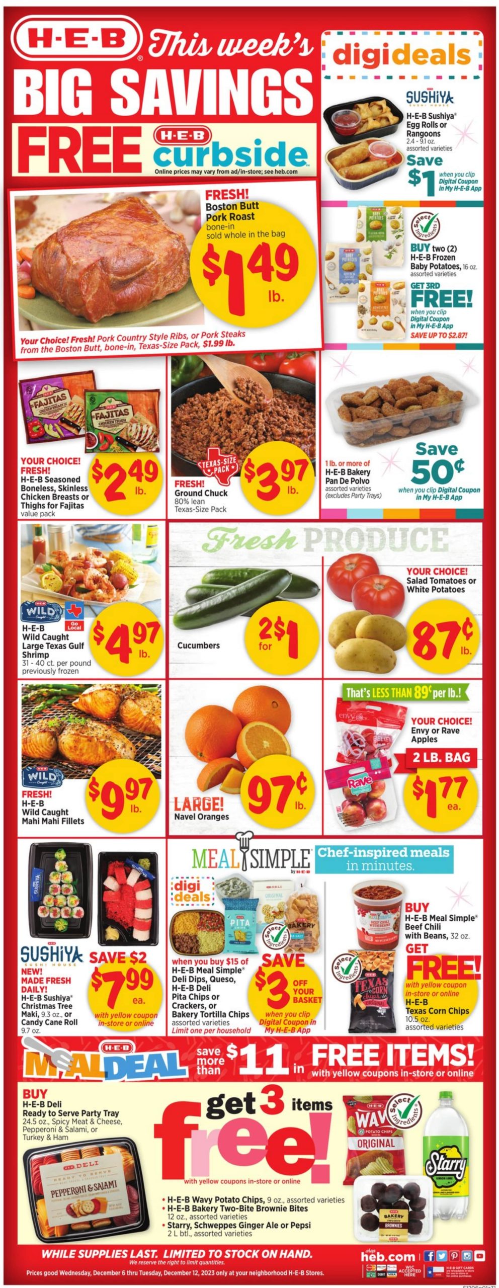 HEB Weekly Ad December 6 to December 12, 2023 1 – heb ad 1 scaled