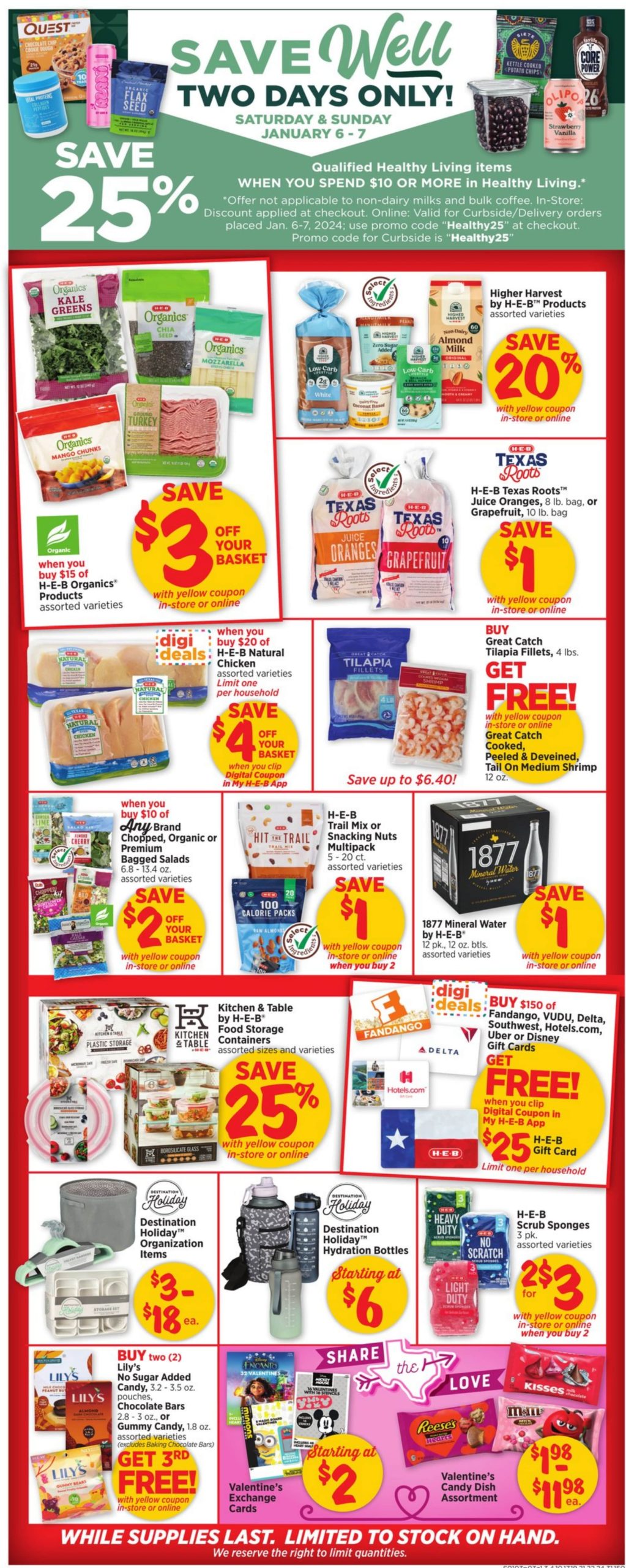 HEB Weekly Ad January 24 to January 30, 2024 CurrentweeklyAds