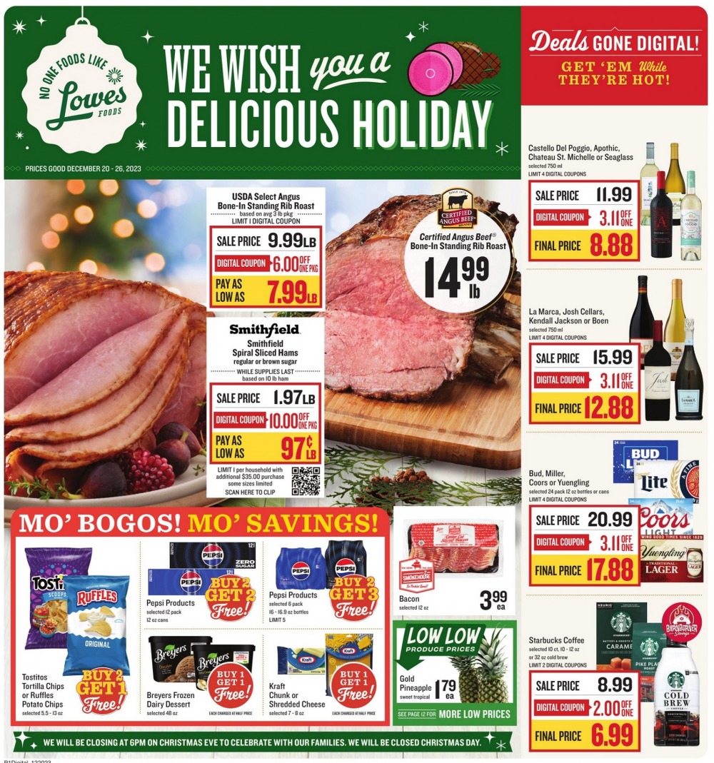 Lowes Foods Christmas Deals 2024 1 – lowes foods ad 1 2
