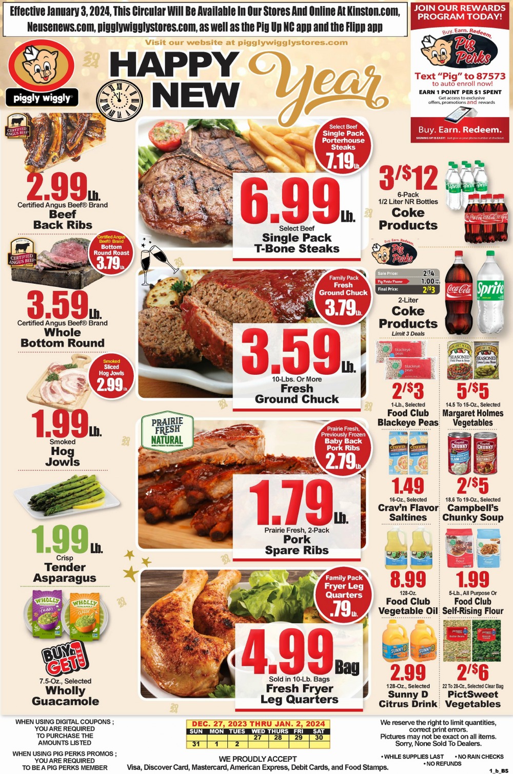 Piggly Wiggly Weekly Ad December 27 to January 2, 2024 WeeklyAdFlyers