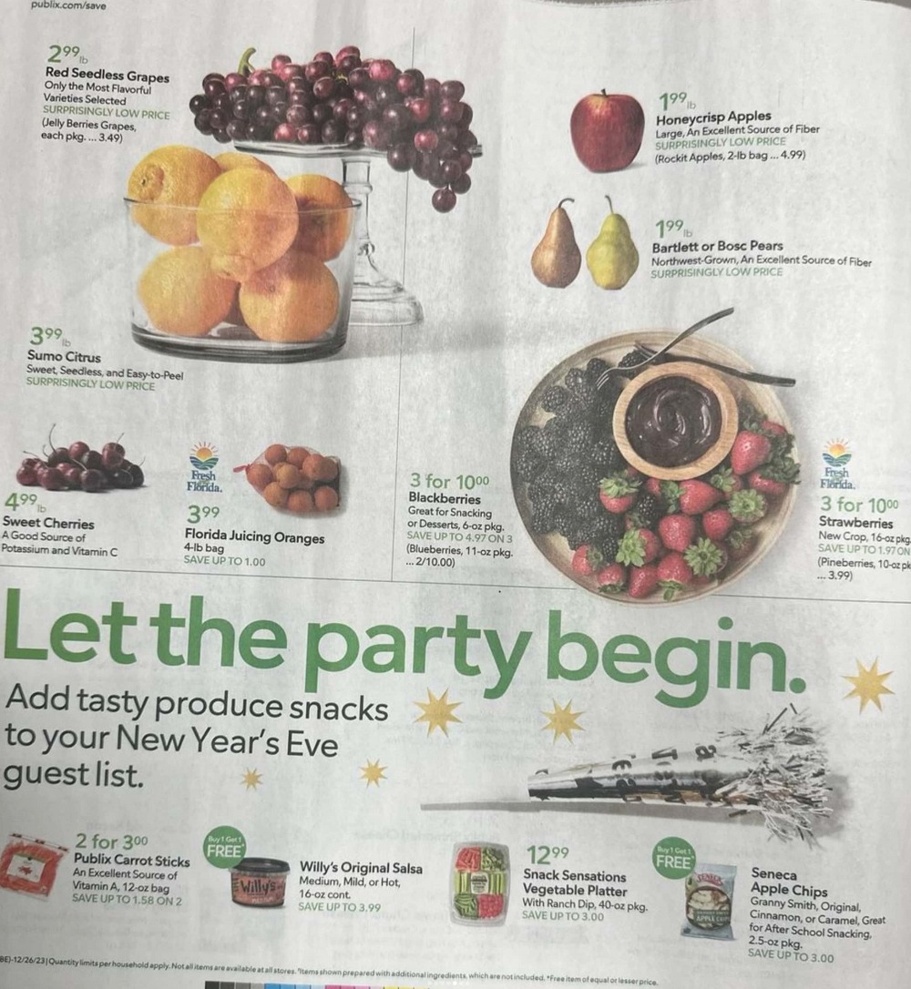 Publix Weekly Ad January 17 to January 23, 2024 CurrentweeklyAds