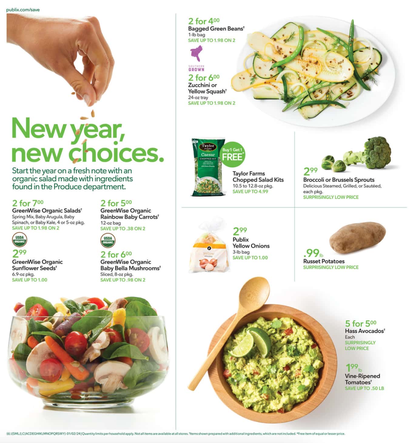 Publix Weekly Ad January 2 to January 9, 2024 CurrentweeklyAds