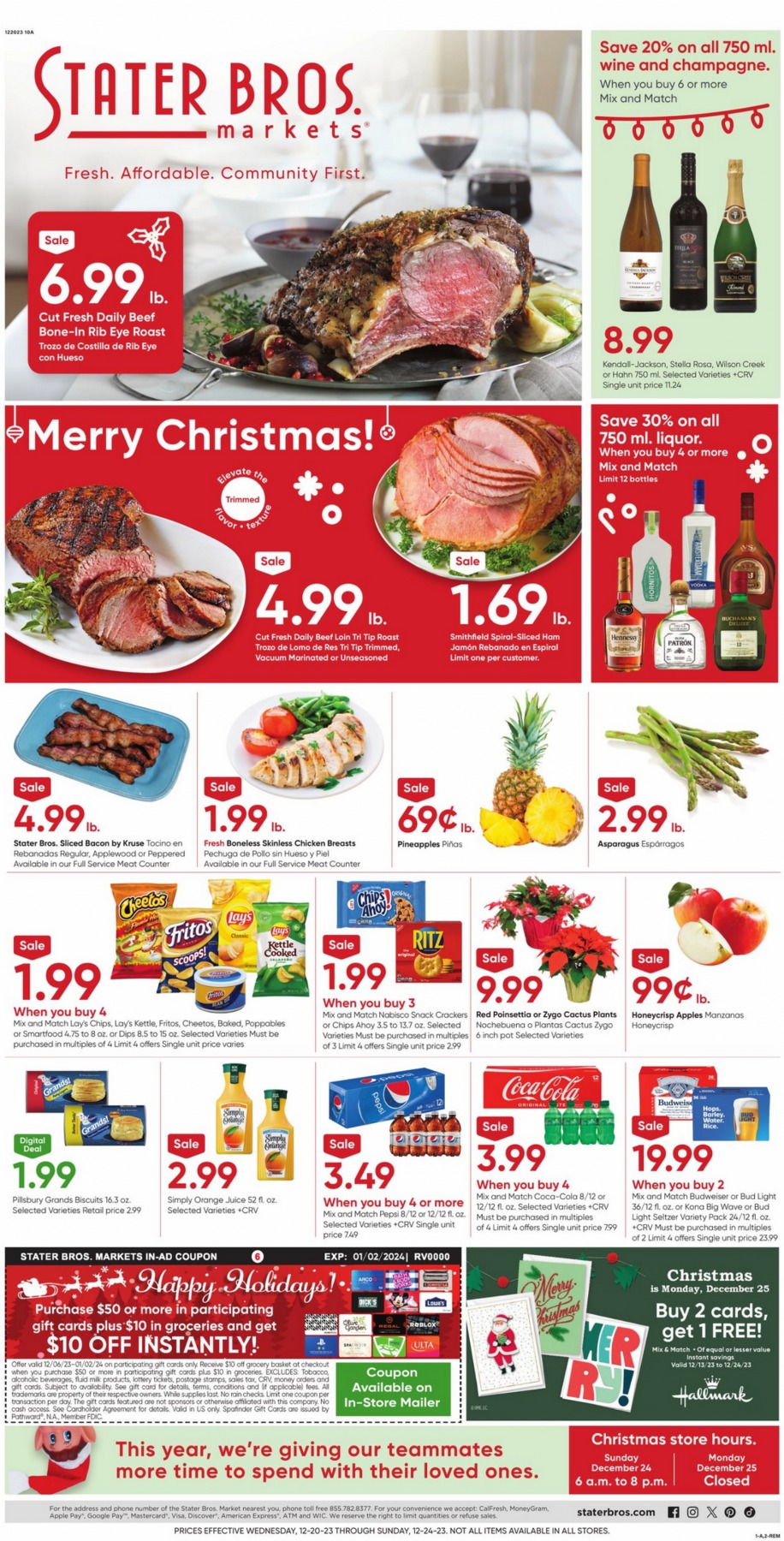 Stater Bros Christmas Deals 2024