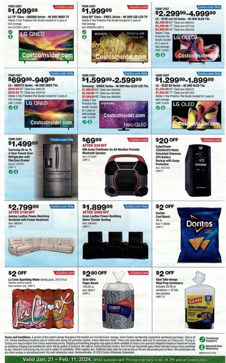 Costco Weekly Ad March 6 to March 17 2024 & Next Week's Preview Ad