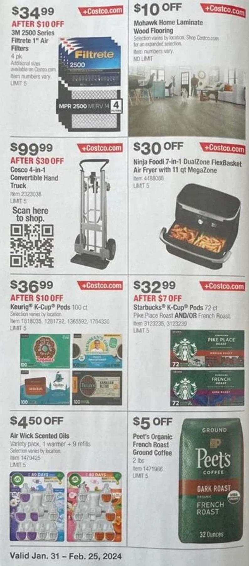 Costco Weekly Ad February 21 to March 3, 2024 & Next Week's Preview Ad