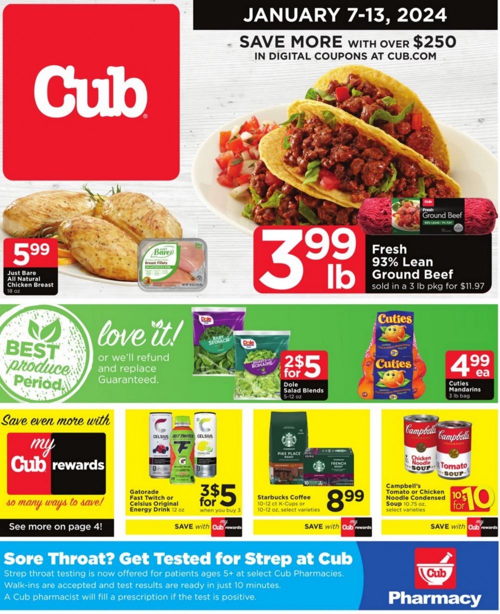 Cub Foods Weekly Ad January 7 to January 13, 2024 CurrentweeklyAds