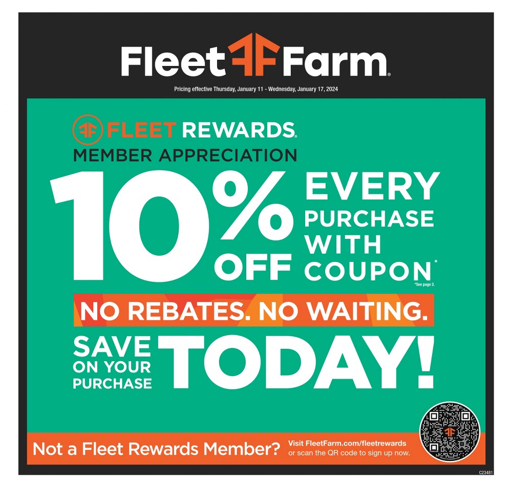 Fleet Farm Weekly Ad February 1 to February 7, 2024 CurrentweeklyAds