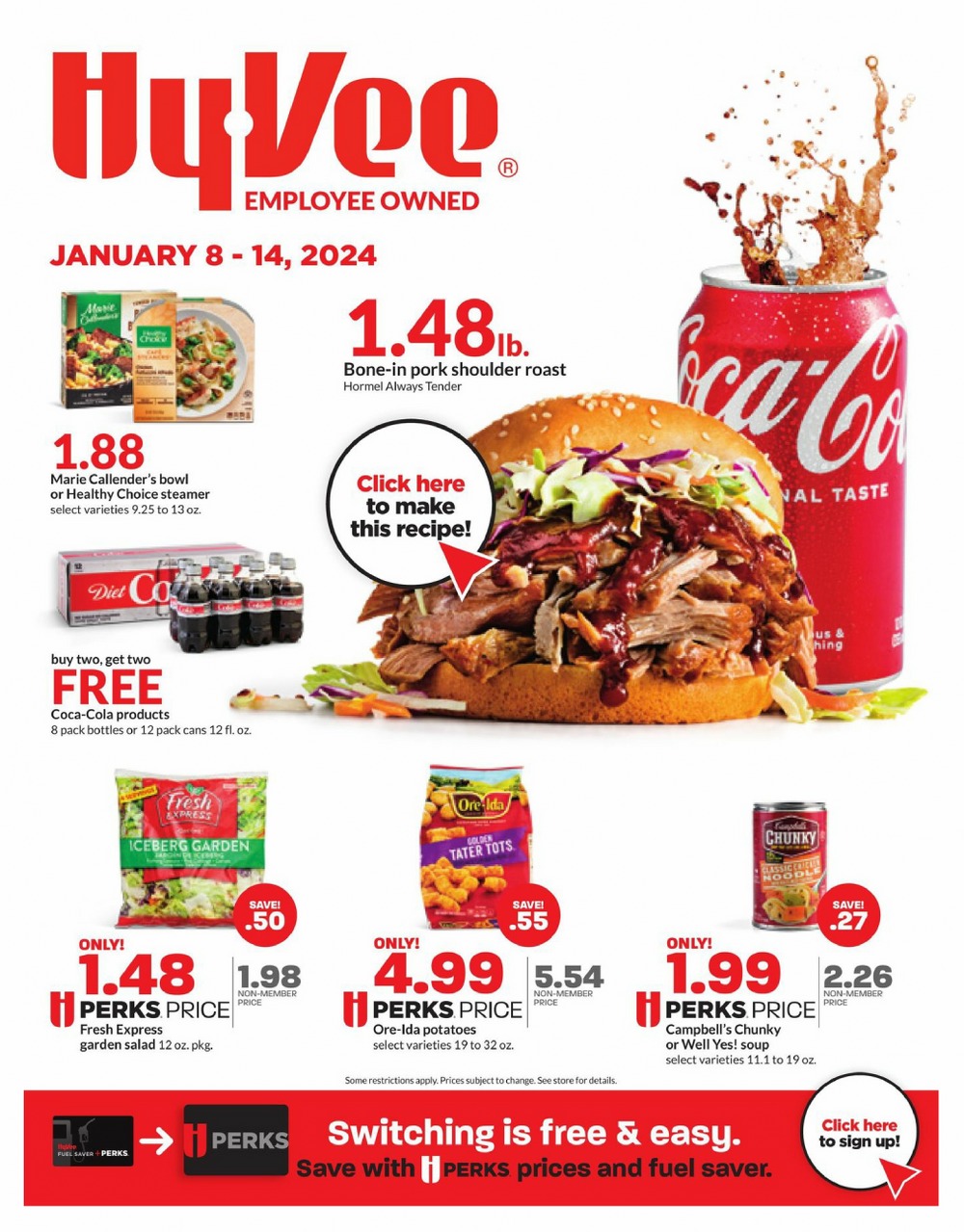 HyVee Weekly Ad January 8 to January 14, 2024 CurrentweeklyAds