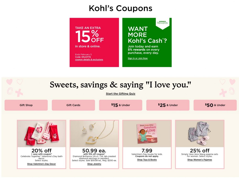 Kohl's Weekly Ad February 21 to February 27, 2024