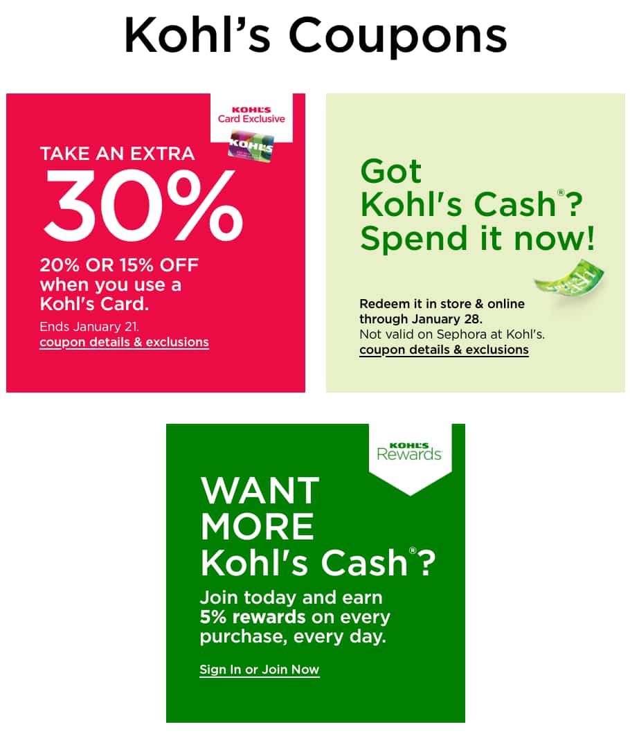 Kohl'S Coupons January 2024 India Lesly Novelia