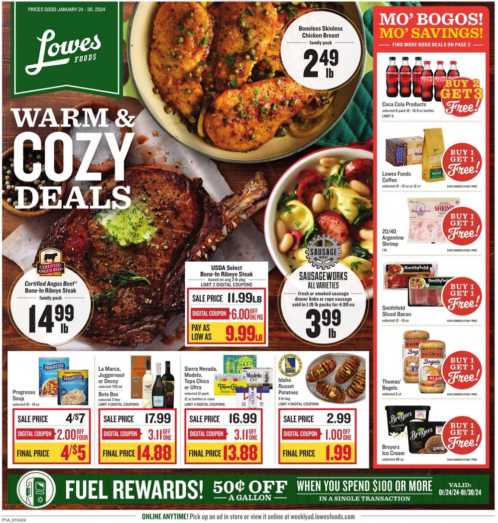 Lowes Foods Weekly Ad February 14 to February 20, 2024 CurrentweeklyAds
