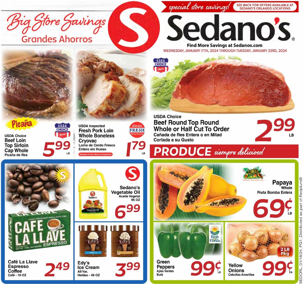 Sedano’s Weekly Ad February 7 to February 13, 2024 CurrentweeklyAds