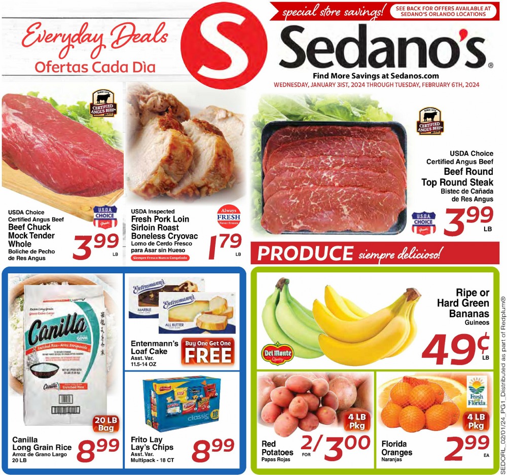 Sedano’s Weekly Ad January 31 to February 6, 2024 » WeeklyAdFlyers