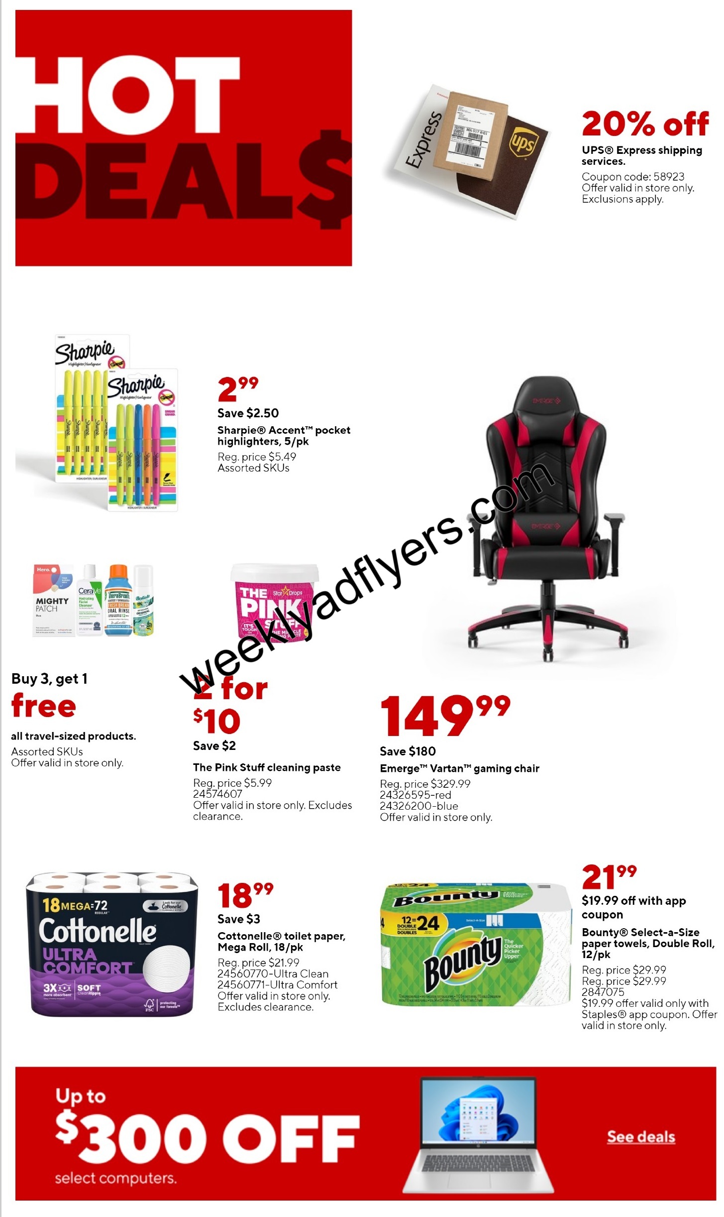 Staples Weekly Ad February 25 to March 2, 2024