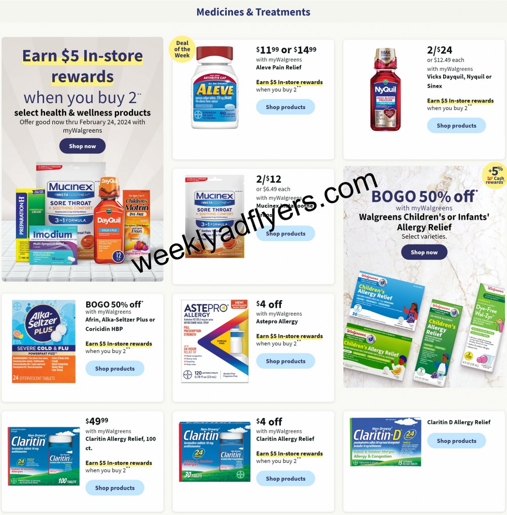 Walgreens Weekly Ad February 4 to February 10, 2024 CurrentweeklyAds