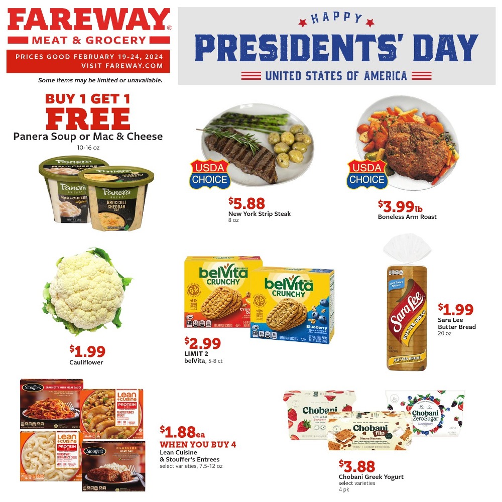 Fareway Weekly Ad February 19 to February 24, 2024 1 – fareway ad 1 2
