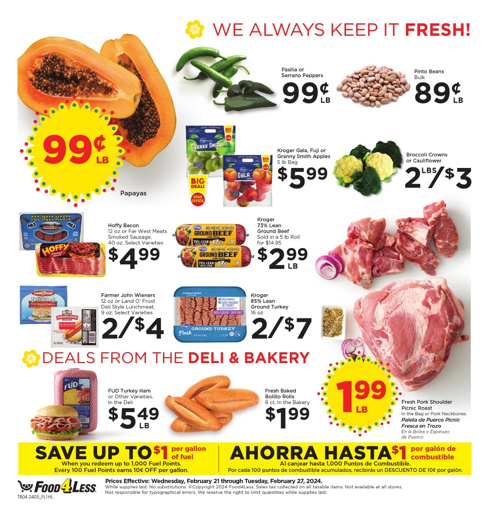 Food 4 Less Weekly Ad February 21 to February 27, 2024 1 – food 4 less ad 6 1