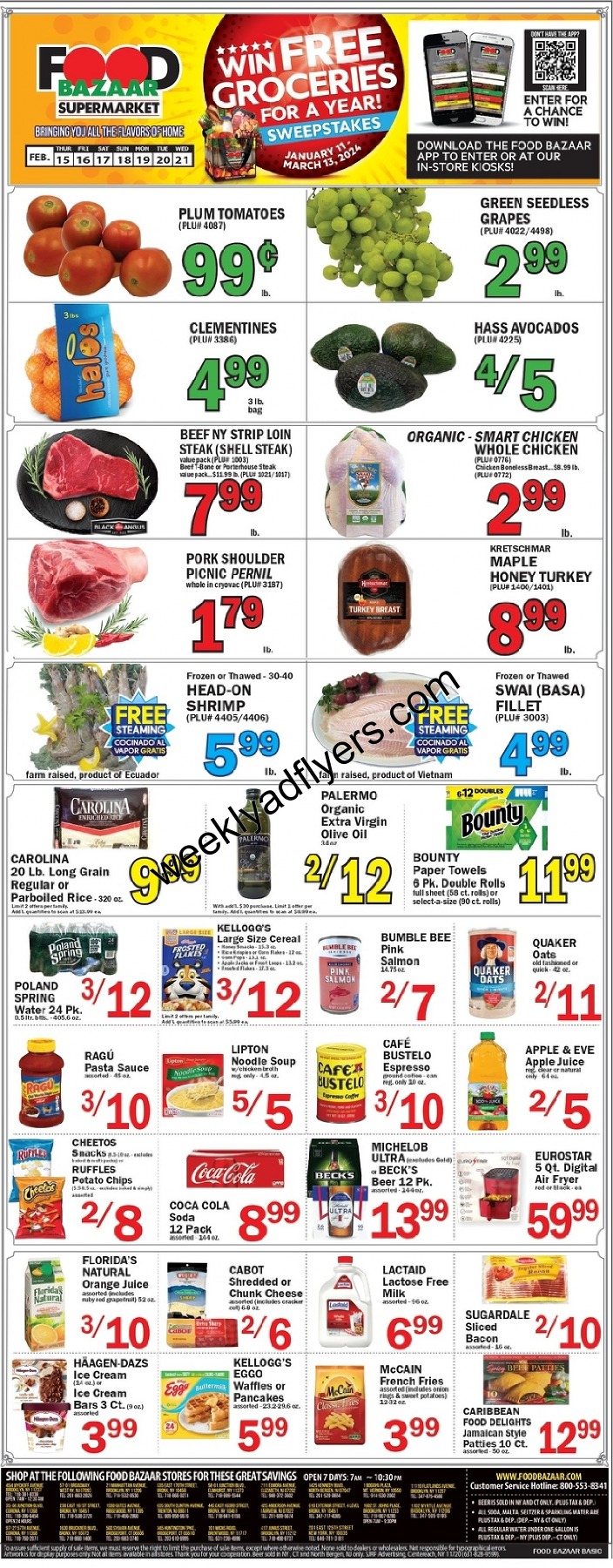 Food Bazaar Weekly Ad February 15 to February 21, 2024 1 – food bazaar ad 1 2