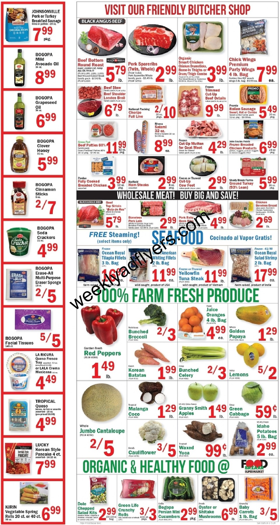 Food Bazaar Weekly Ad March 14 to March 20 2024