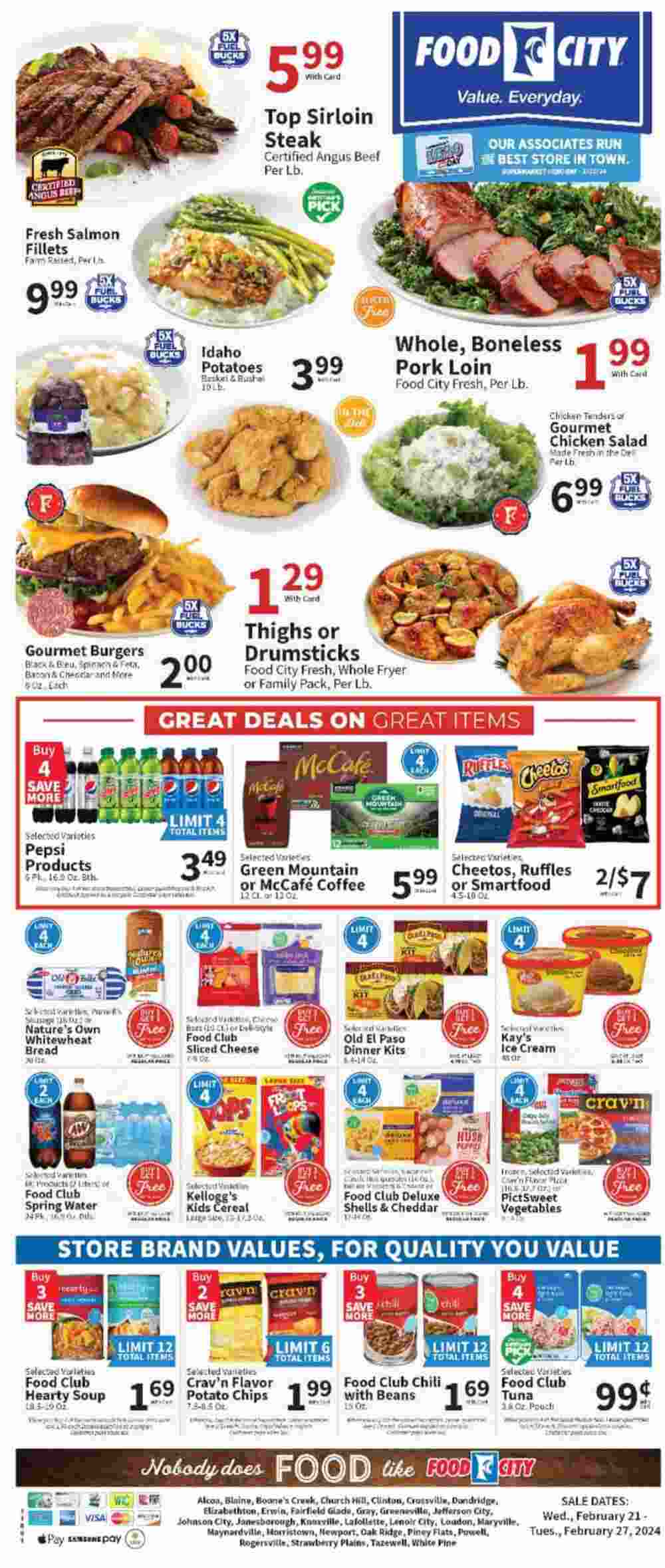Food City Weekly Ad February 21 to February 27, 2024 1 – food city ad 1 3