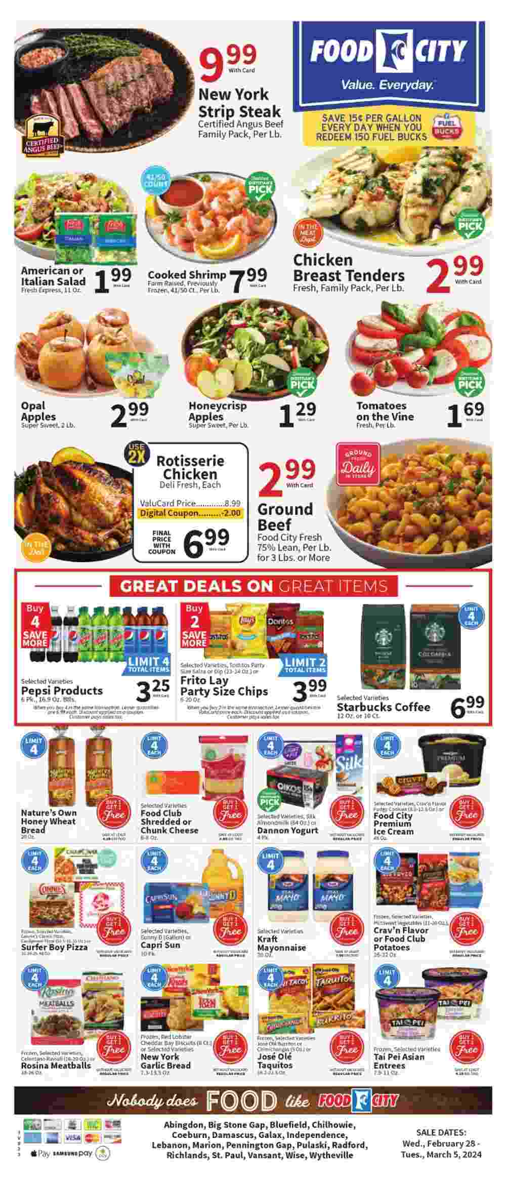 Food City Weekly Ad February 28 to March 5 2024 1 – food city ad 1 4