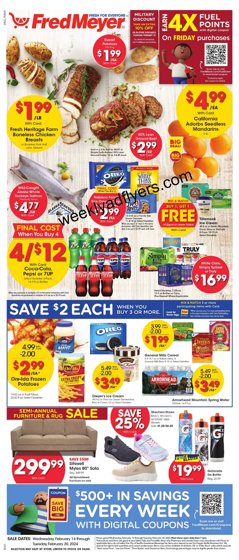 Fred Meyer Weekly Ad February 14 to February 20, 2024 1 – fred meyer ad 1 1