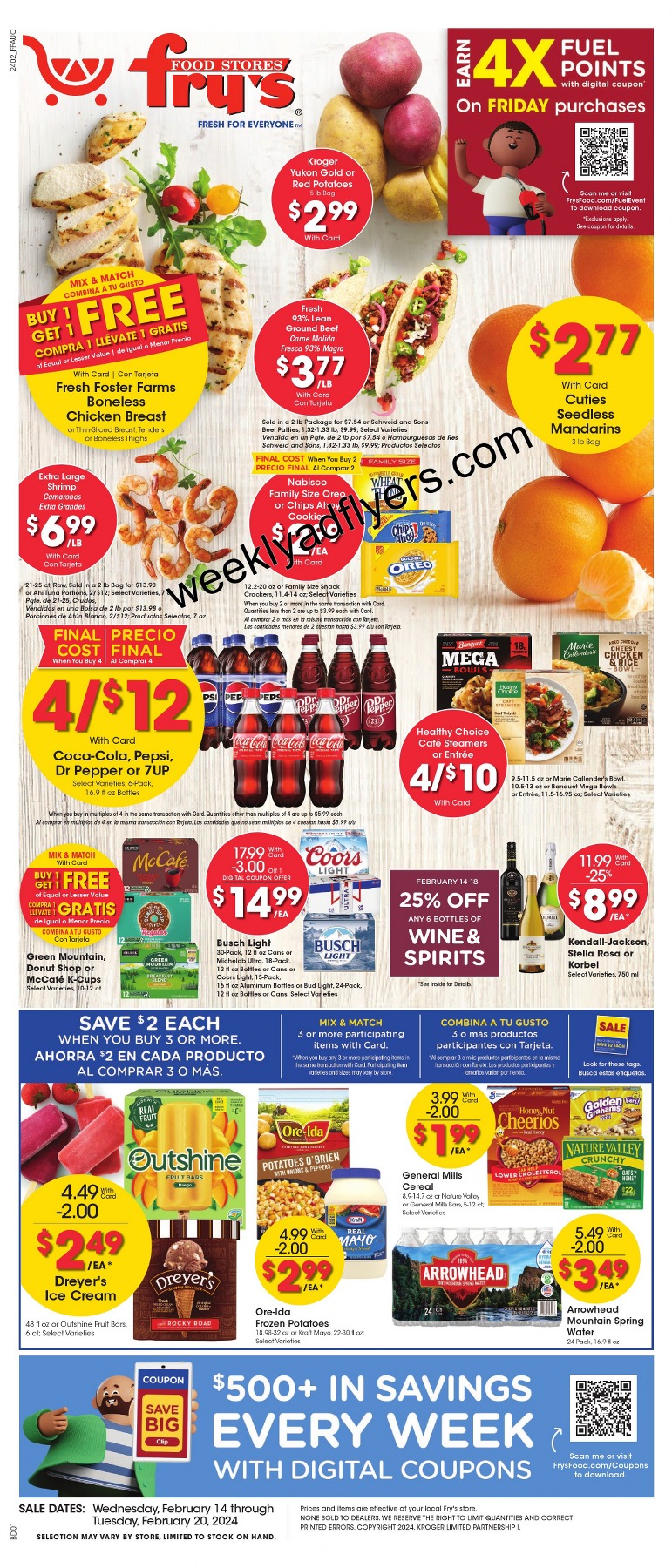 Fry's Food Weekly Ad February 14 to February 20, 2024 1 – frys ad 1 1