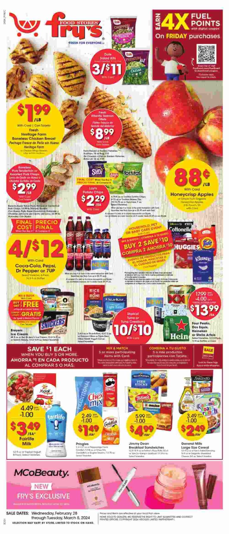 Fry's Food Weekly Ad May 22 to May 28 2024 ad preview