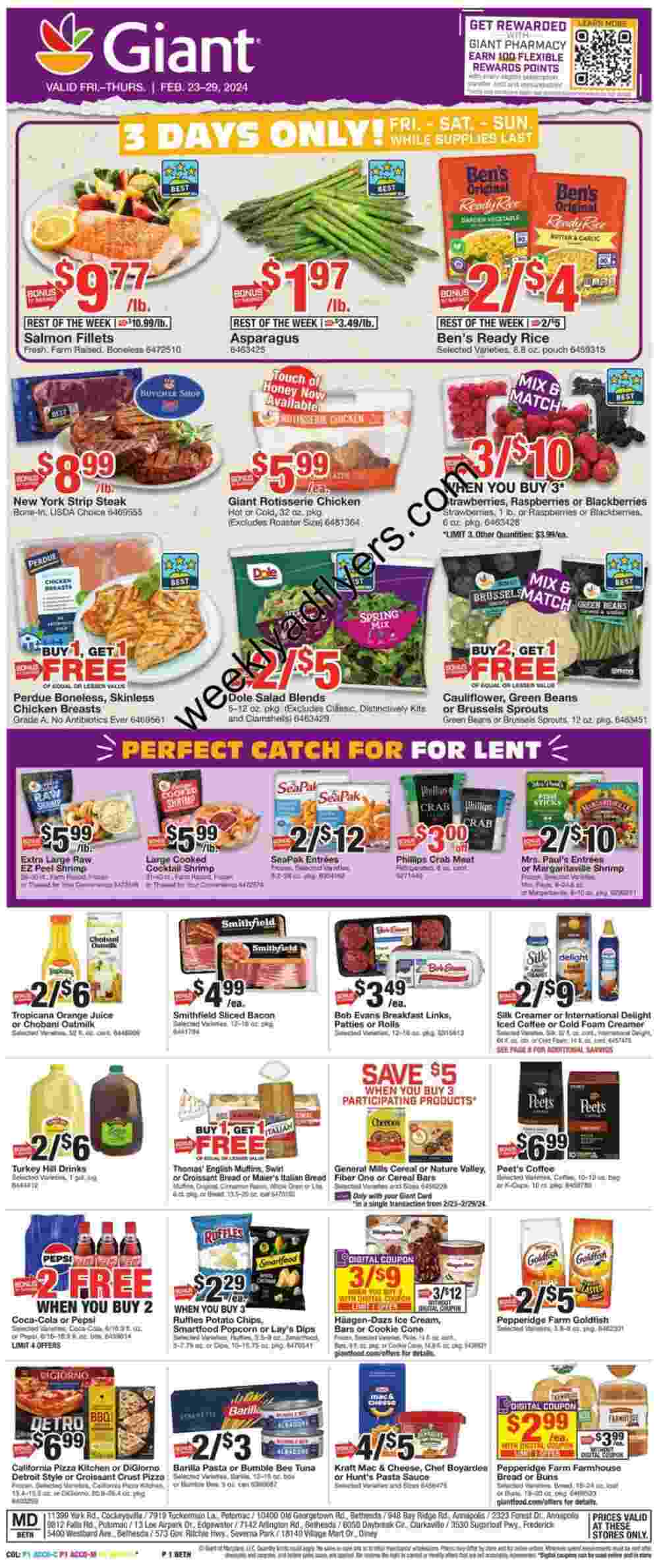 Giant Food Weekly Ad February 23 to February 29, 2024 1 – giant food ad 1 4