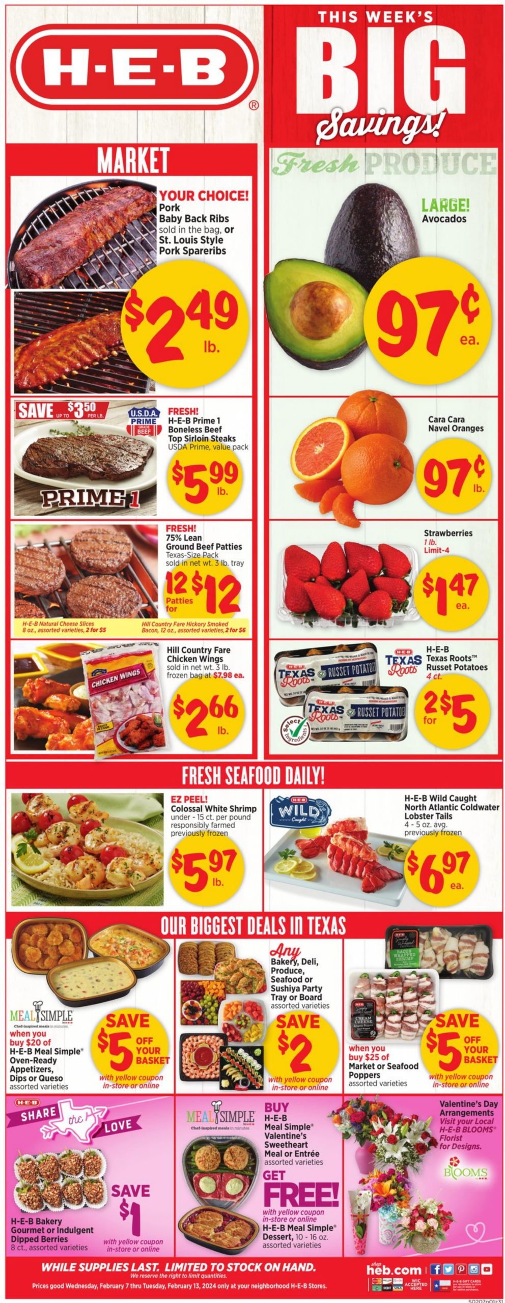 HEB Weekly Ad February 28 to March 5, 2024