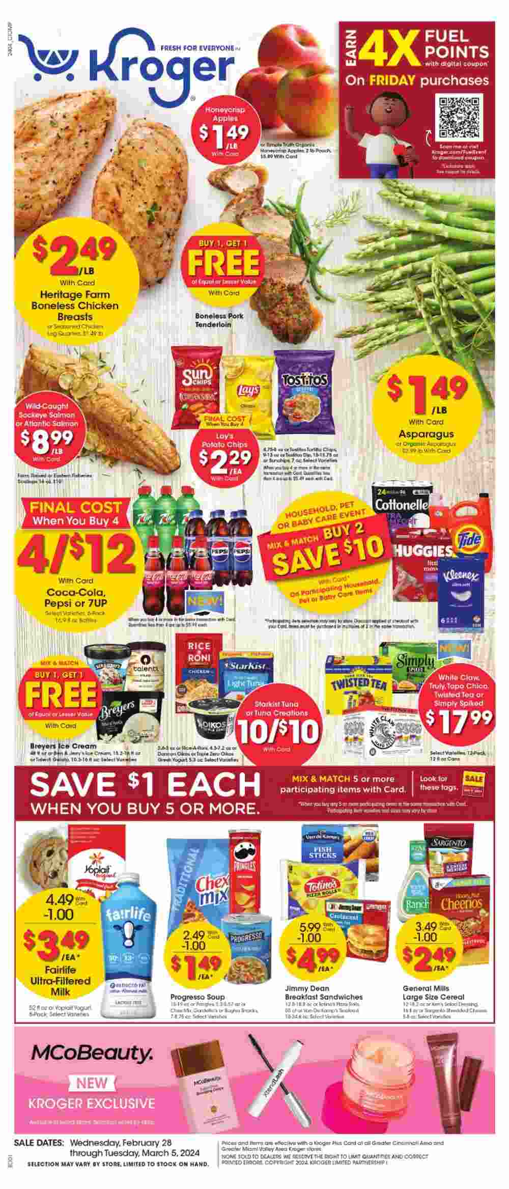 Kroger Weekly Ad February 28 to March 5, 2024