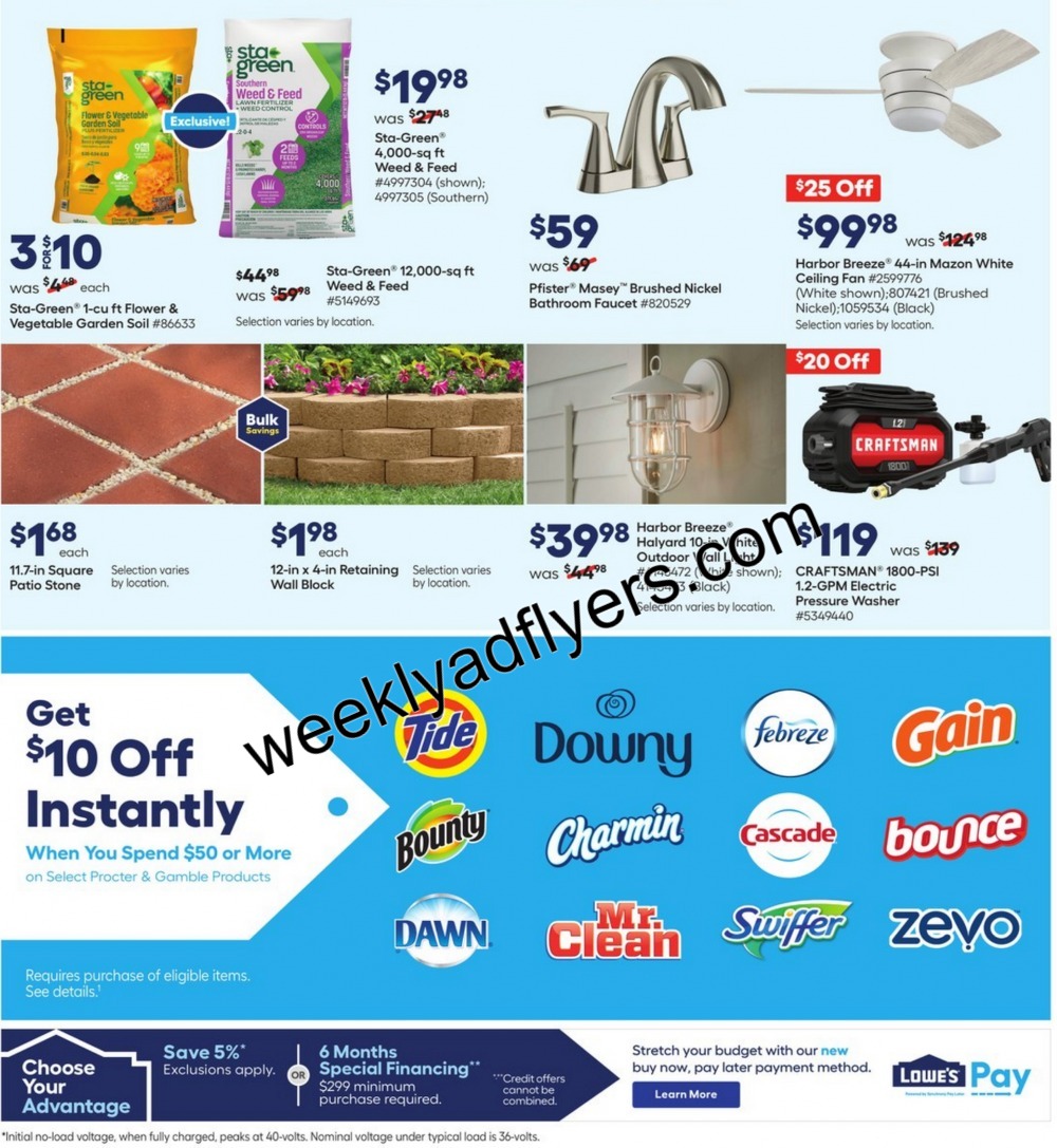 Lowe's Weekly Ad April 4 to April 10 2024 Preview