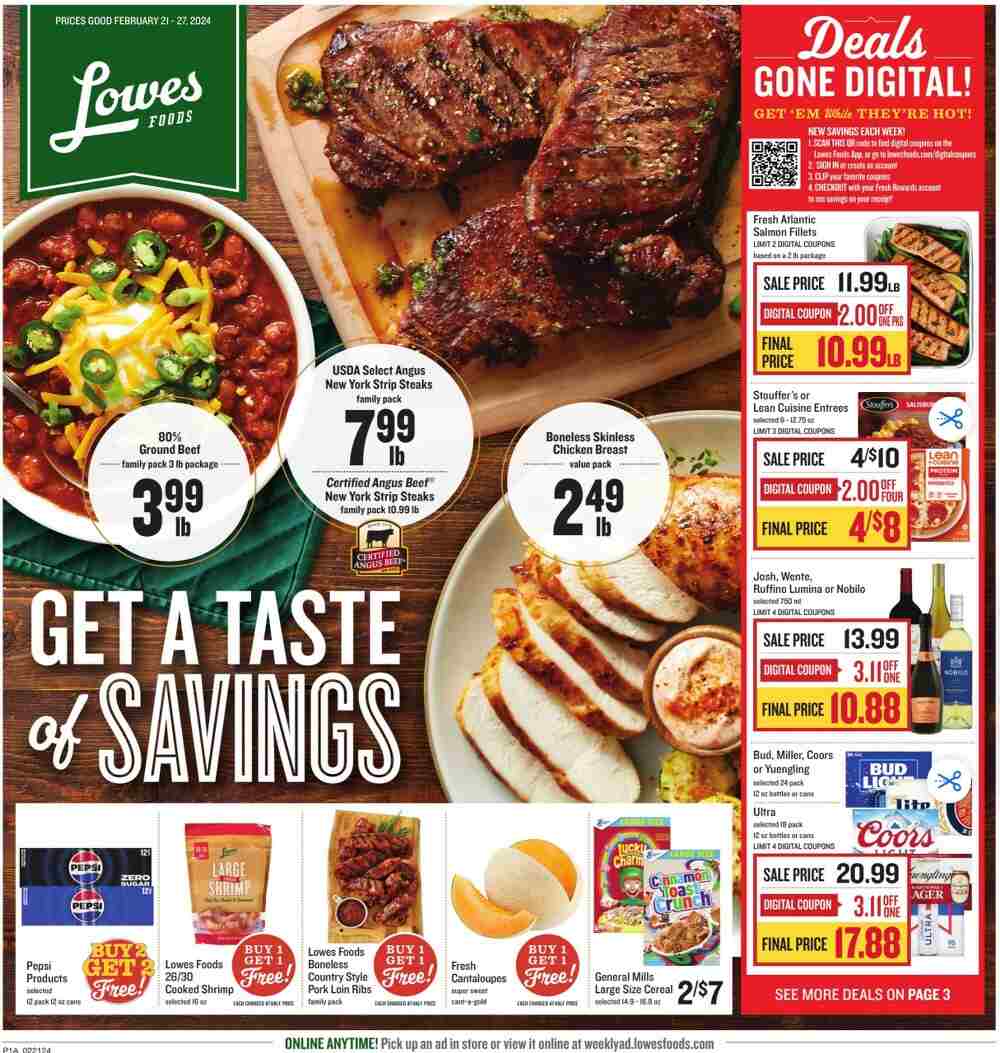 Lowes Foods Weekly Ad February 21 to February 27, 2024 1 – lowes foods ad 1 4 1