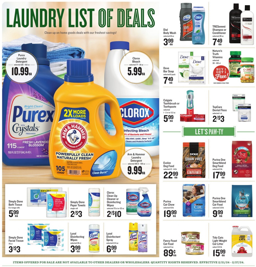 Lowes Foods Weekly Ad February 21 to February 27, 2024