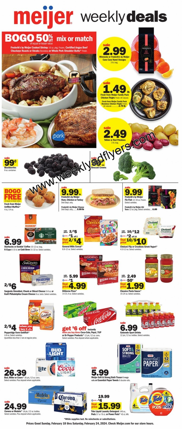 Meijer Weekly Ad February 18 To February 24 2024   Meijer Ad 1 2 