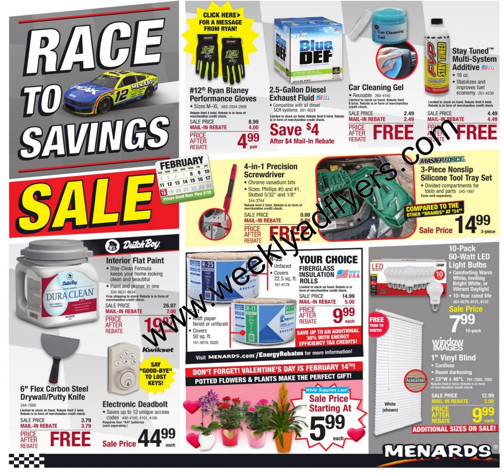 Menards Weekly Ad February 29 to March 10, 2024 1 – menards ad 1