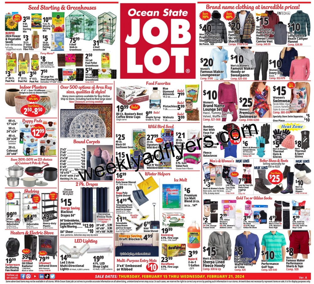Ocean State Job Lot Weekly Ad February 15 to February 21, 2024 1 – ocean ad 1 1