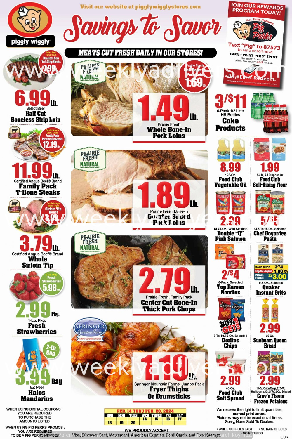 Piggly Wiggly Weekly Ad February 14 to February 20, 2024 1 – piggly wiggly ad 1 3