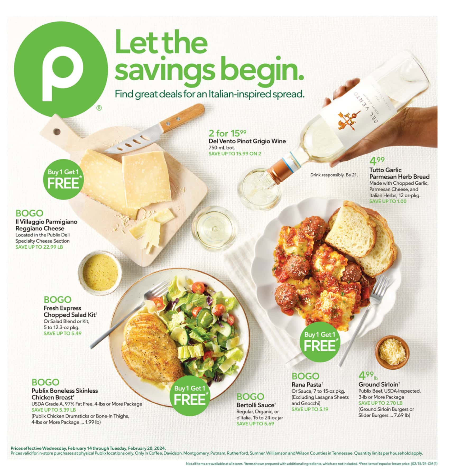 Publix Weekly Ad February 14 to February 20, 2024 1 – publix ad 1 2